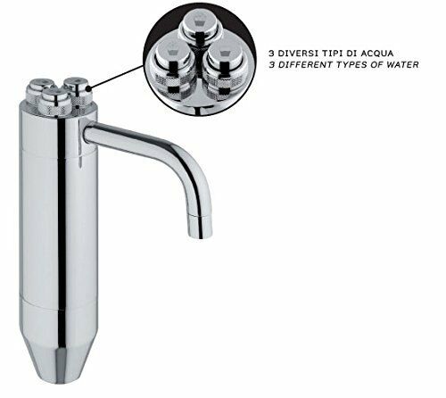 Mechanische 3-Wege-Sodaarmatur Zapfhahn TRIX RD Wasserhahn für Wassersprudelanlage