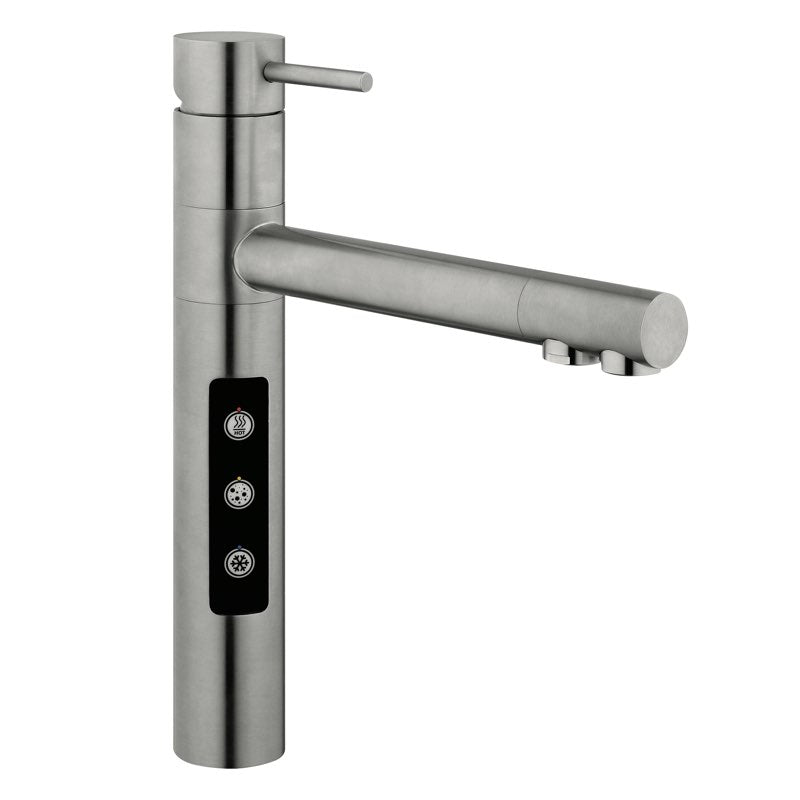 Untertisch-Trinkwassersystem INOX Wassersprudler inkl. 5-Wege-Armatur STELLA