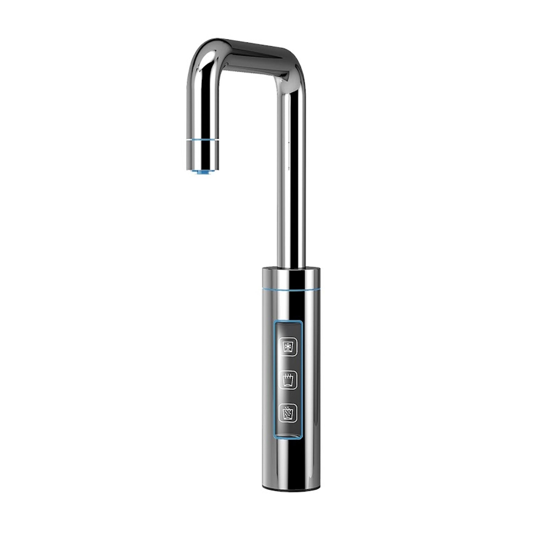 SPRUDELUX 3-Wege-Touch-Armatur Chrom für Untertisch-Tafelwasseranlagen