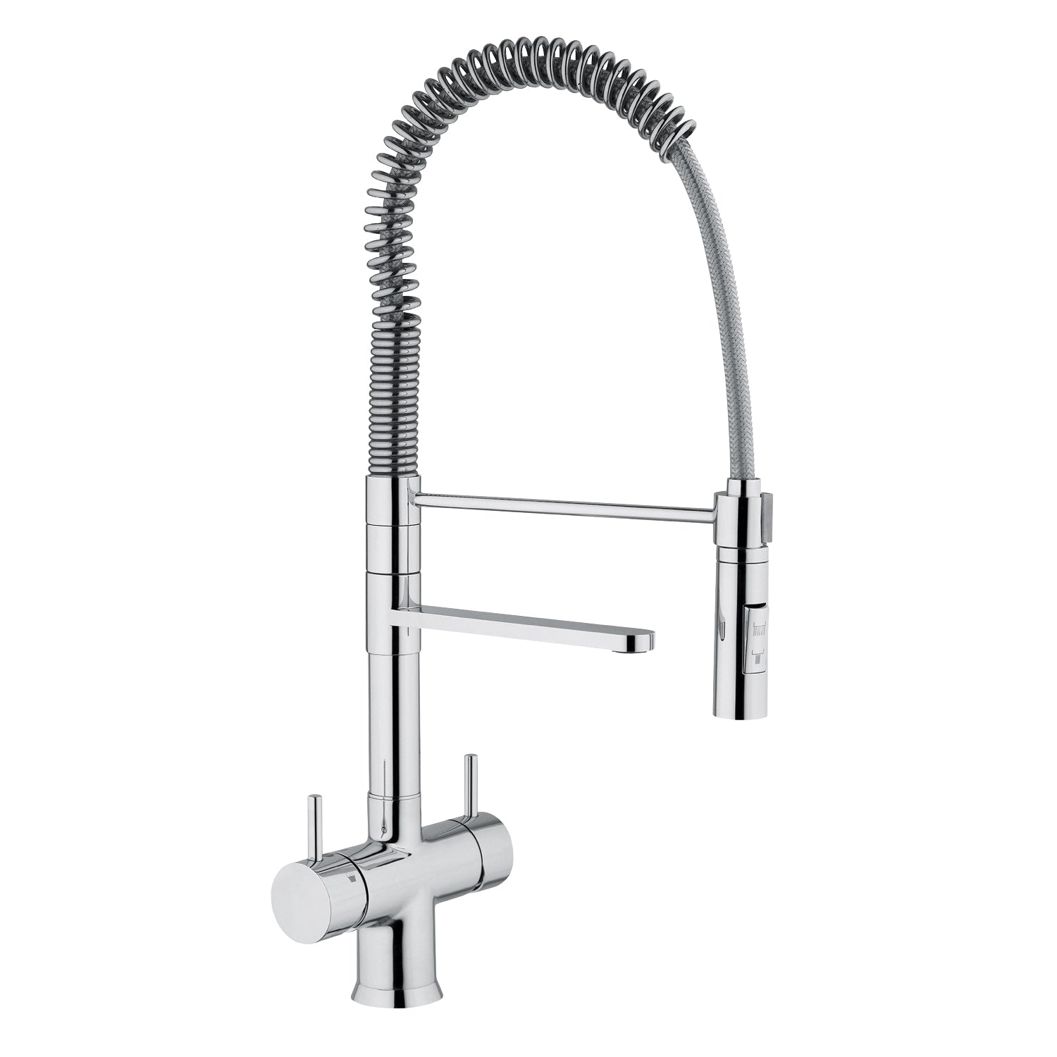5-Wege-Wasserhahn LUXURY 59cm Spiralfederwasserhahn 5-Wege-Armatur