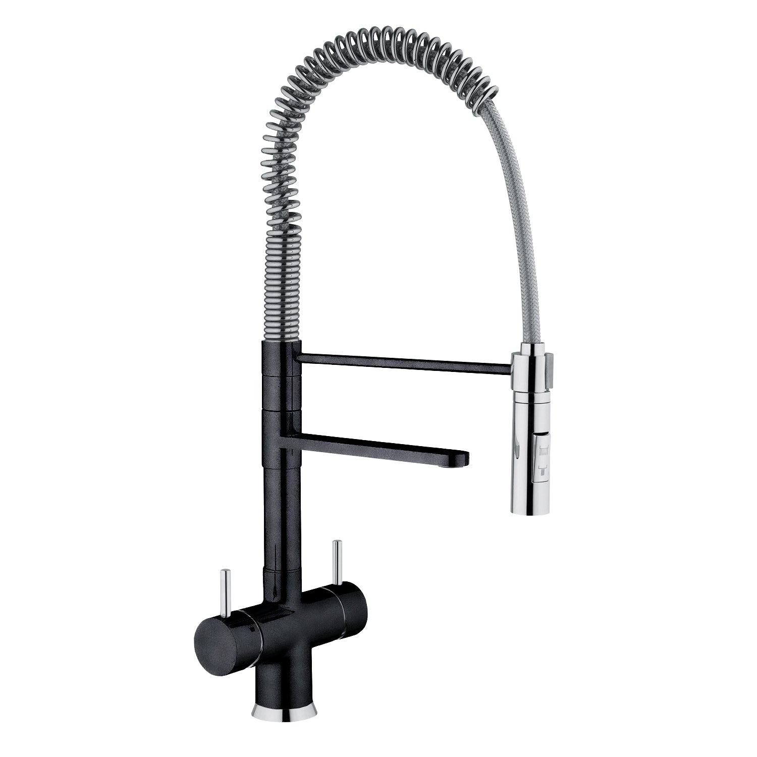5-Wege-Wasserhahn LUXURY 59cm Spiralfederwasserhahn 5-Wege-Armatur
