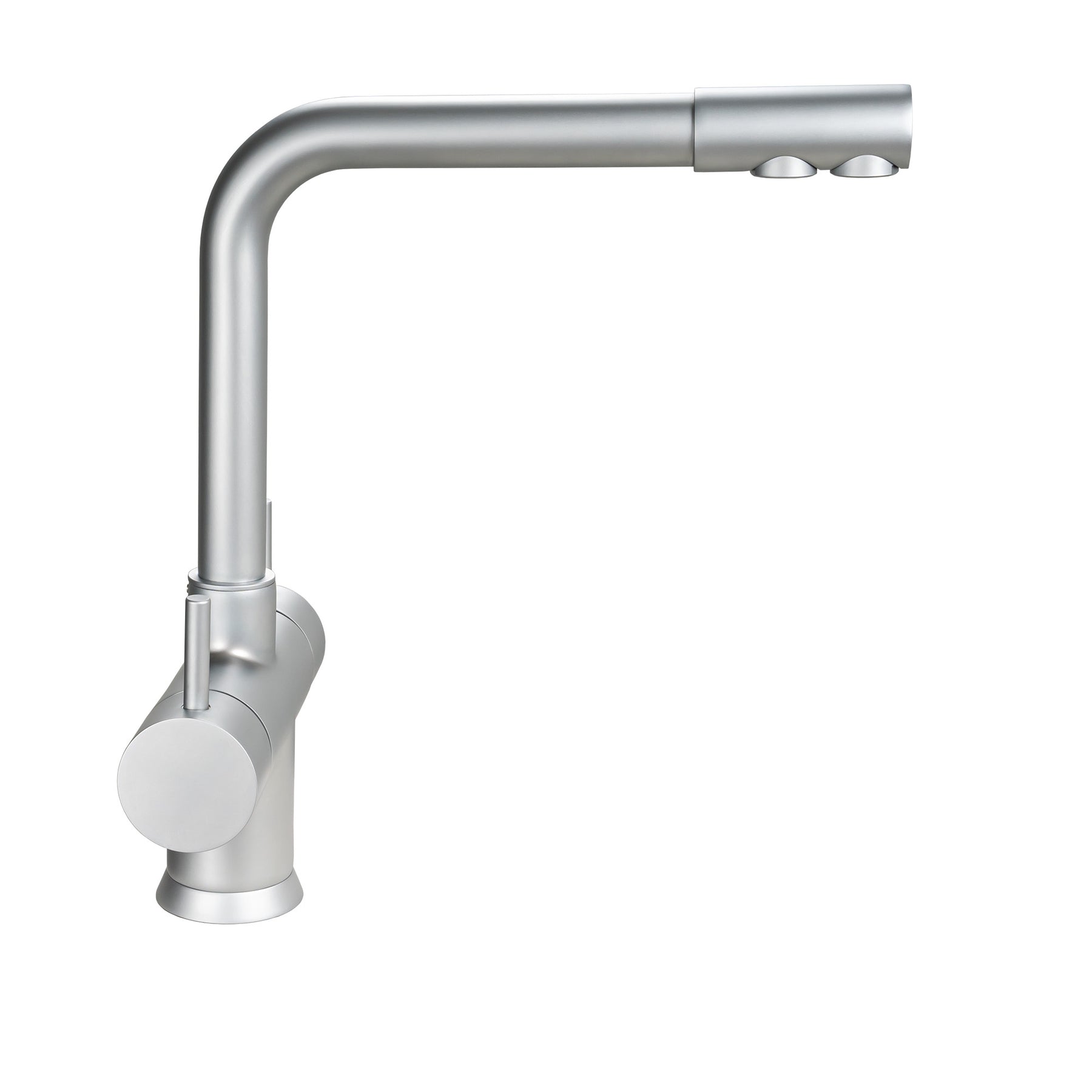 SPRUDELUX® Untertisch-Trinkwassersystem INOX ULTRA FLAT WiFi inkl. 5-Wege-Armatur NOBIUS L-Auslauf