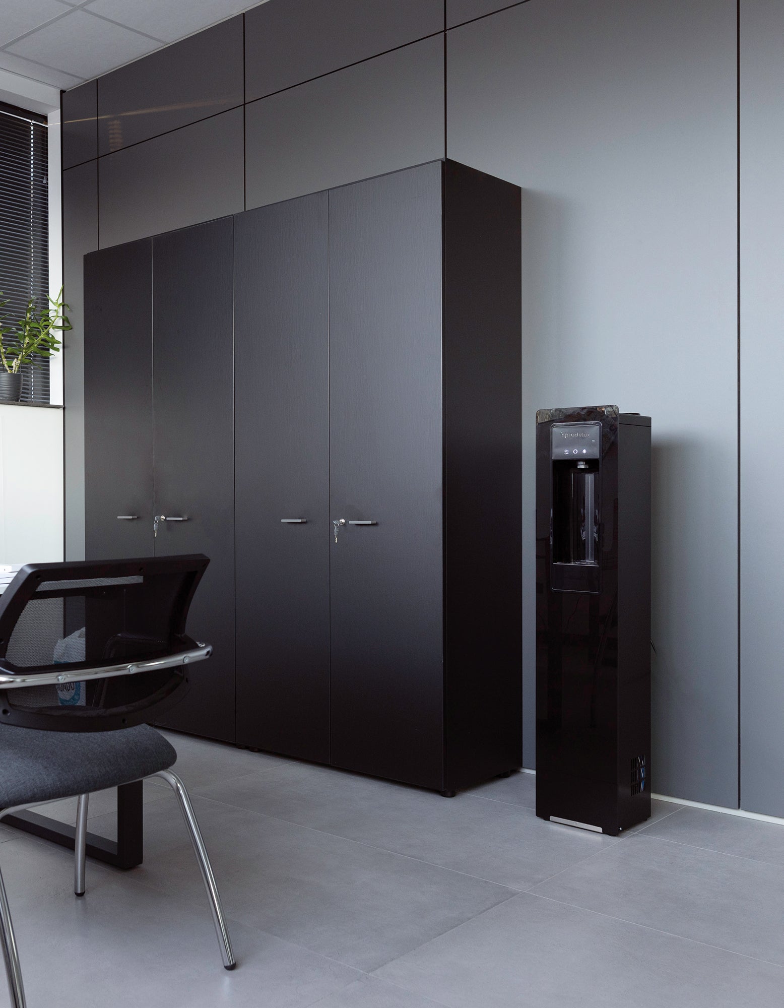 Wasserspender-Standgerät SPRUDELUX® RENTY Full Touch 20 Liter / Stunde; Stand-Alone weiss