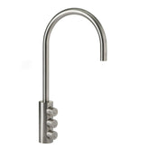 3-Wege-Sodaarmatur GM 6180M.390 Edelstahl Optik