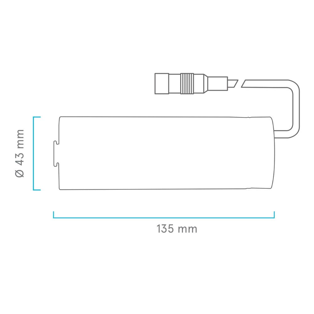 UVC LED Keimsperre Wasser-Sterilisator inklusive Strömungsschalter bis zu 4 Liter pro Minute