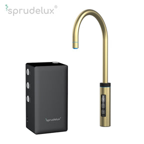 SPRUDELUX® 3-Wege-Touch-Armatur inkl. Controller für viele Untertisch-Tafelwasseranlagen