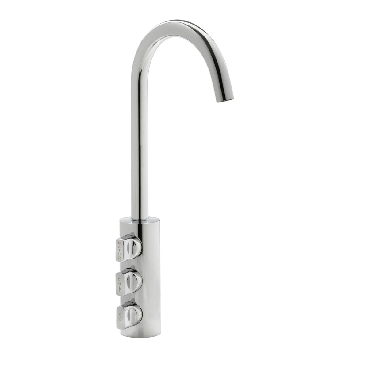 3-Wege-Sodaarmatur GM 6180M.390 Chrom