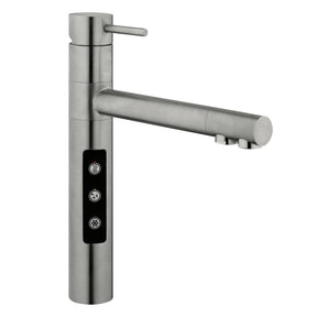 Untertisch-Trinkwassersystem INOX Wassersprudler inkl. 5-Wege-Armatur STELLA