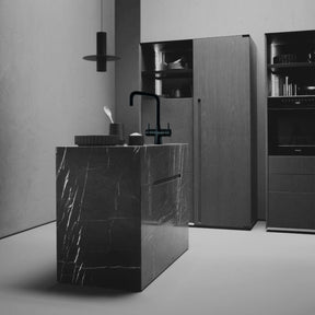 Designer 5-Wege-Wasserhahn NOBIUS U-Auslauf FULL BLACK