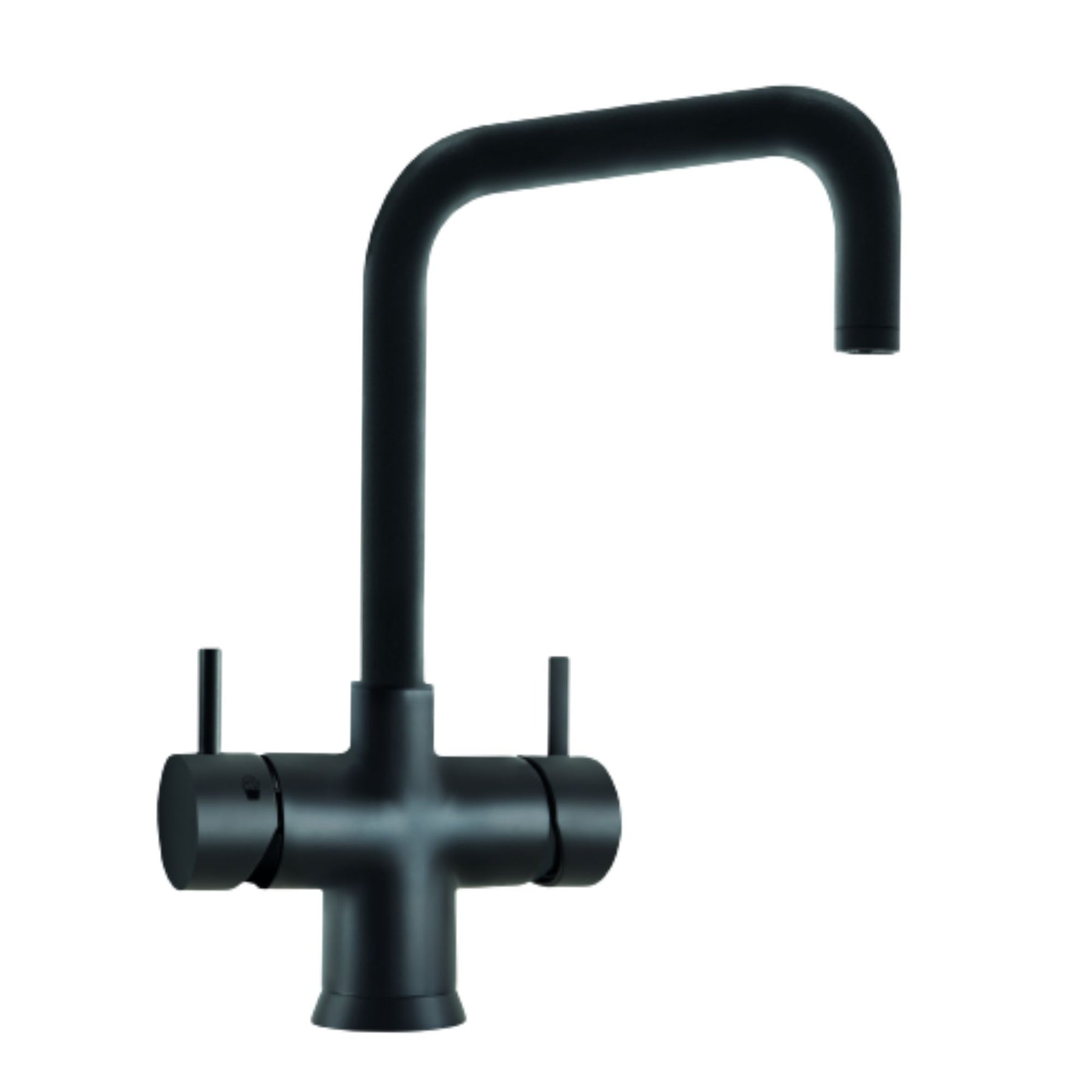 Designer 5-Wege-Wasserhahn NOBIUS U-Auslauf FULL BLACK