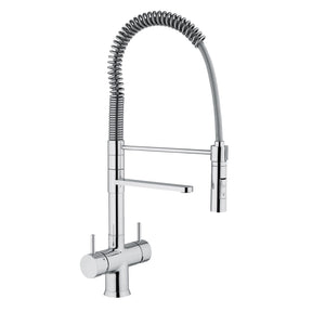 5-Wege-Wasserhahn LUXURY 59cm Spiralfederwasserhahn 5-Wege-Armatur