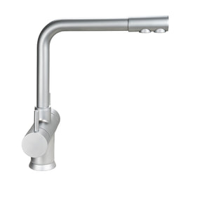 SPRUDELUX® Untertisch-Trinkwassersystem INOX ULTRA FLAT WiFi inkl. 5-Wege-Armatur NOBIUS L-Auslauf
