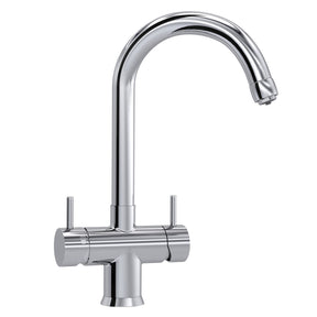 5-Wege-Wasserhahn NOBIUS C-Auslauf, Chrom
