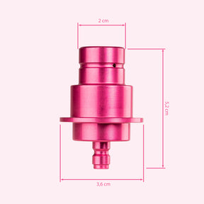 Adapter-Hochdruckschlauch + 2 kg CO2 Eigentumsflasche gefüllt geeignet für Wassersprudler SODASTREAM DUO QUICK CONNECT QC, Art und Terra
