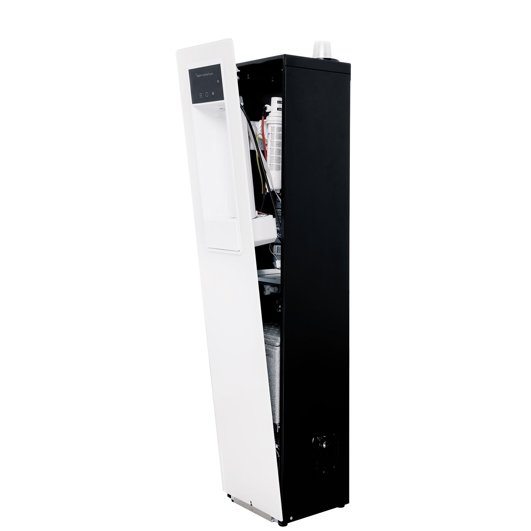 Wasserspender-Standgerät SPRUDELUX® RENTY Full Touch 20 Liter / Stunde; Stand-Alone schwarz
