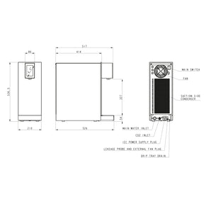 Auftisch-Trinkwassersystem SPRUDELUX® SPRINT 40 Liter / Stunde