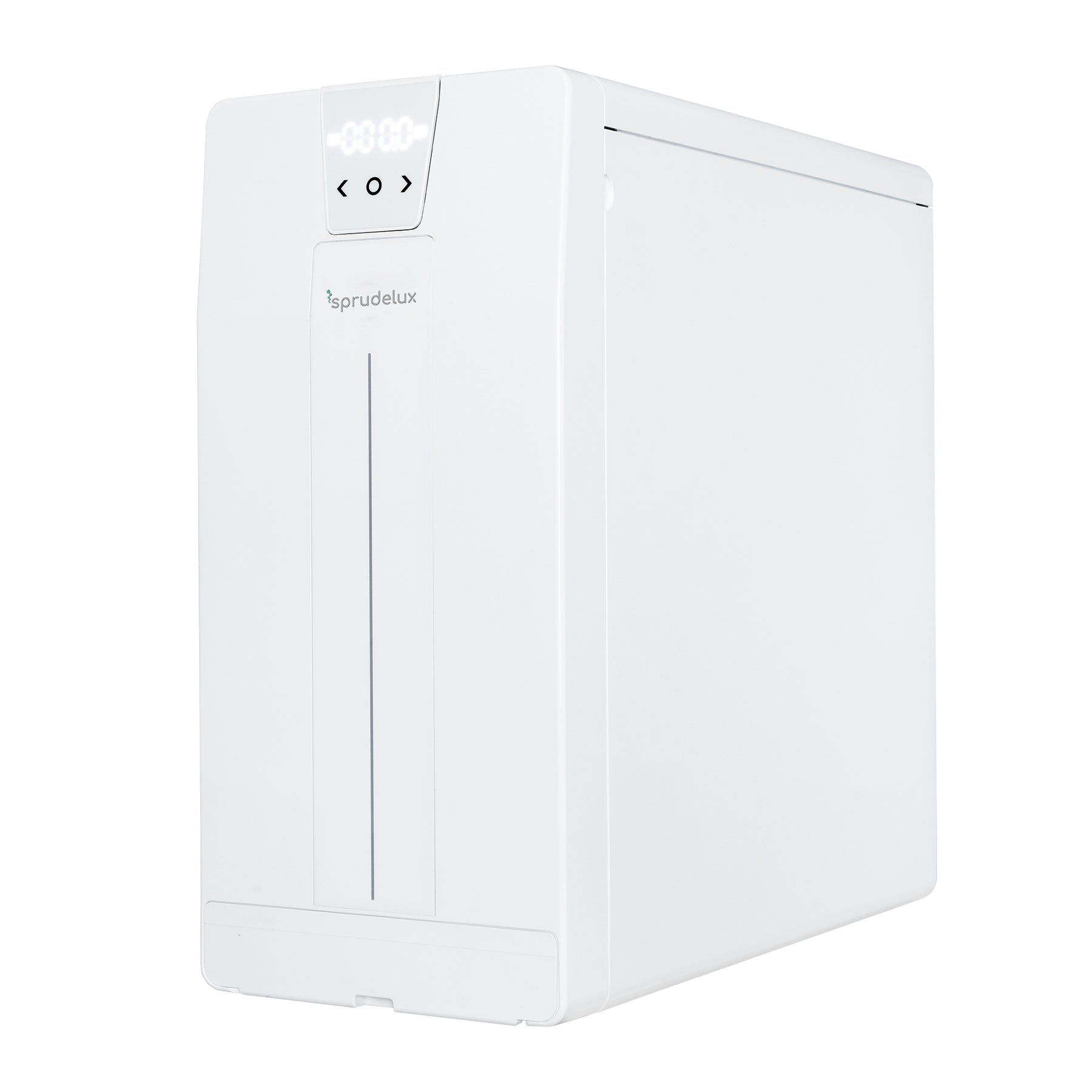 SPRUDELUX® POWER SODA Untertisch-Tafelwassersystem – Wassersprudler mit 5-Wege-Armatur GIULIA L-Auslauf INOX & 2 kg CO2-Flasche – Sprudelwasser direkt aus dem Wasserhahn