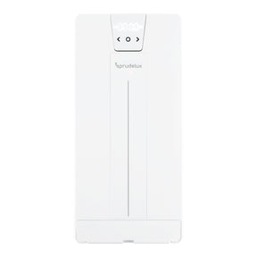 SPRUDELUX® POWER SODA Untertisch-Tafelwassersystem – Wassersprudler mit 5-Wege-Armatur GIULIA L-Auslauf INOX & 2 kg CO2-Flasche – Sprudelwasser direkt aus dem Wasserhahn