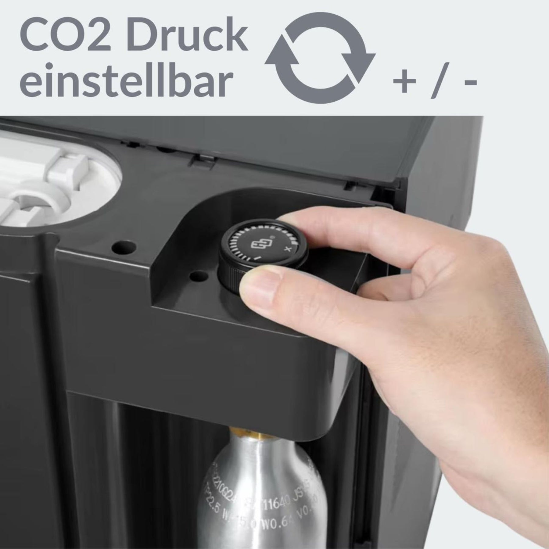 SPRUDELUX SUPREME – Premium Tafelwasseranlage mit Umkehrosmose, CO2 & Heißwasserfunktion – Wasserspender mit Filter & UVC-Technologie – Festwasseranschluss