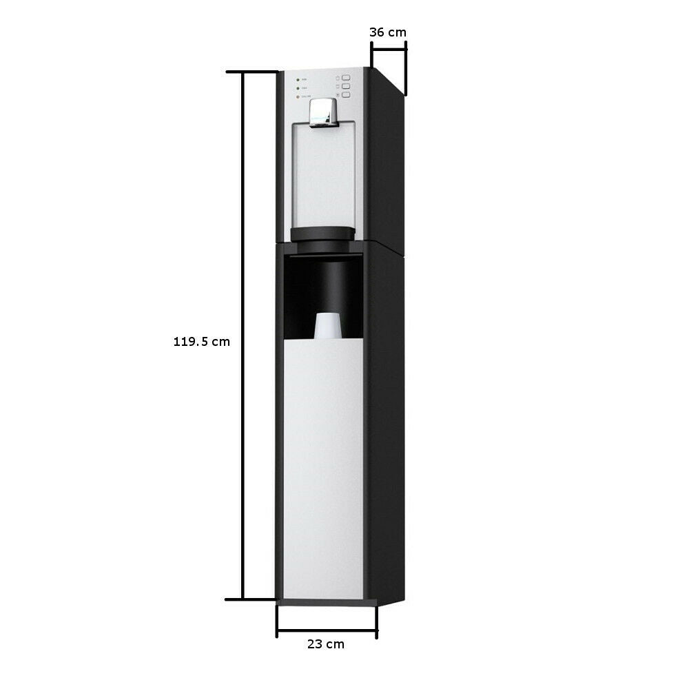 Auftisch-Tafelwasseranlage BLUE DIAMOND 1.0 inkl. Filtereinheit und Unterschrank