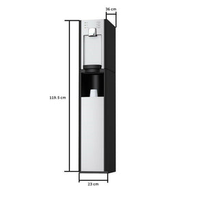 Auftisch-Tafelwasseranlage BLUE DIAMOND 1.0 inkl. Filtereinheit und Unterschrank