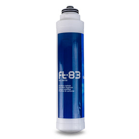AORA FT-LINE 3. Aktivkohle Wasserfilter System mit UF - Filtration ohne Wasserhahn