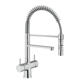 5 Wege Wasserhahn  LUXURY 47 cm Chrome