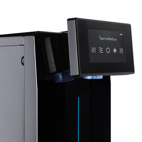 Auftisch-Trinkwassersystem SPRUDELUX® POWER SODA 2.0 Full-Touch Schwarz