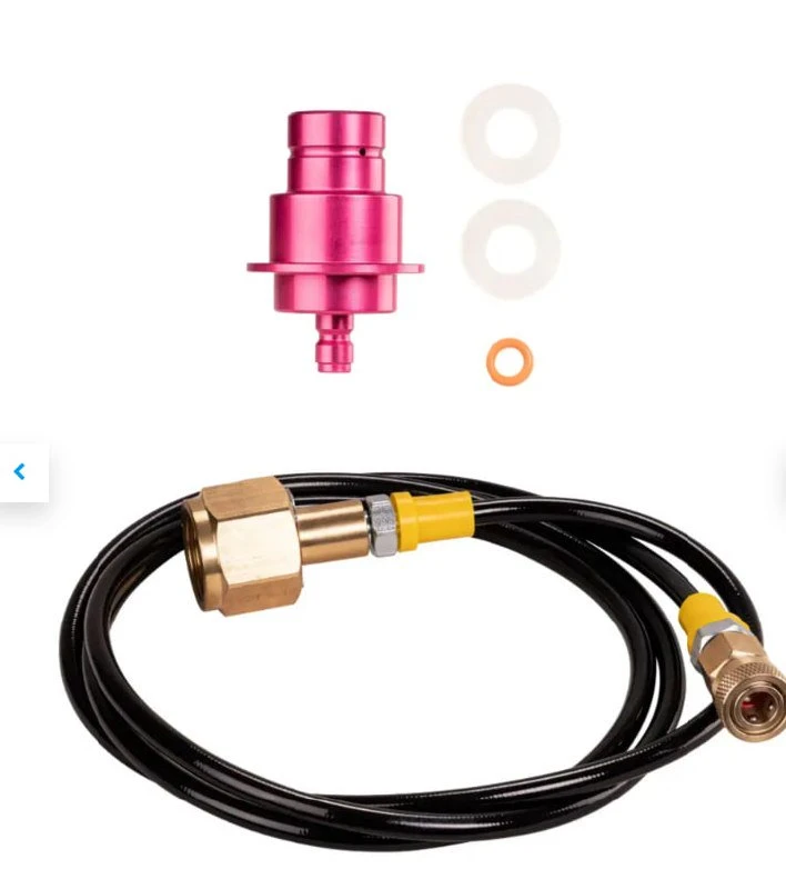 SPRUDELUX CO2-Adapter-Hochdruckschlauch für SodaStream