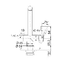 3-Wege-Armatur FRANKE L-Auslauf in Edelstahl Massiv4.webp