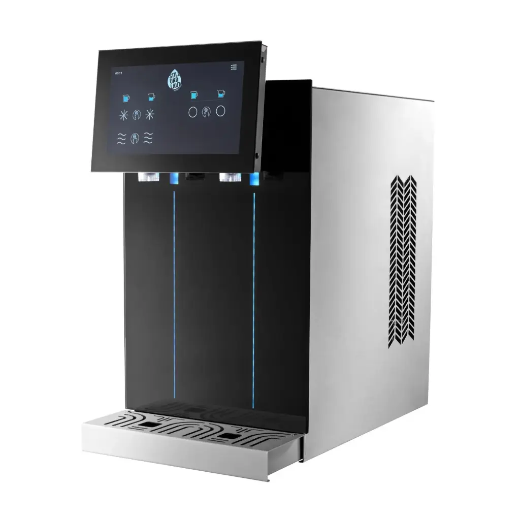 SPRUDELUX Trinkwasseranlage QUANTUM 90 - Auftisch Sprudelanlage 90 Liter / Stunde