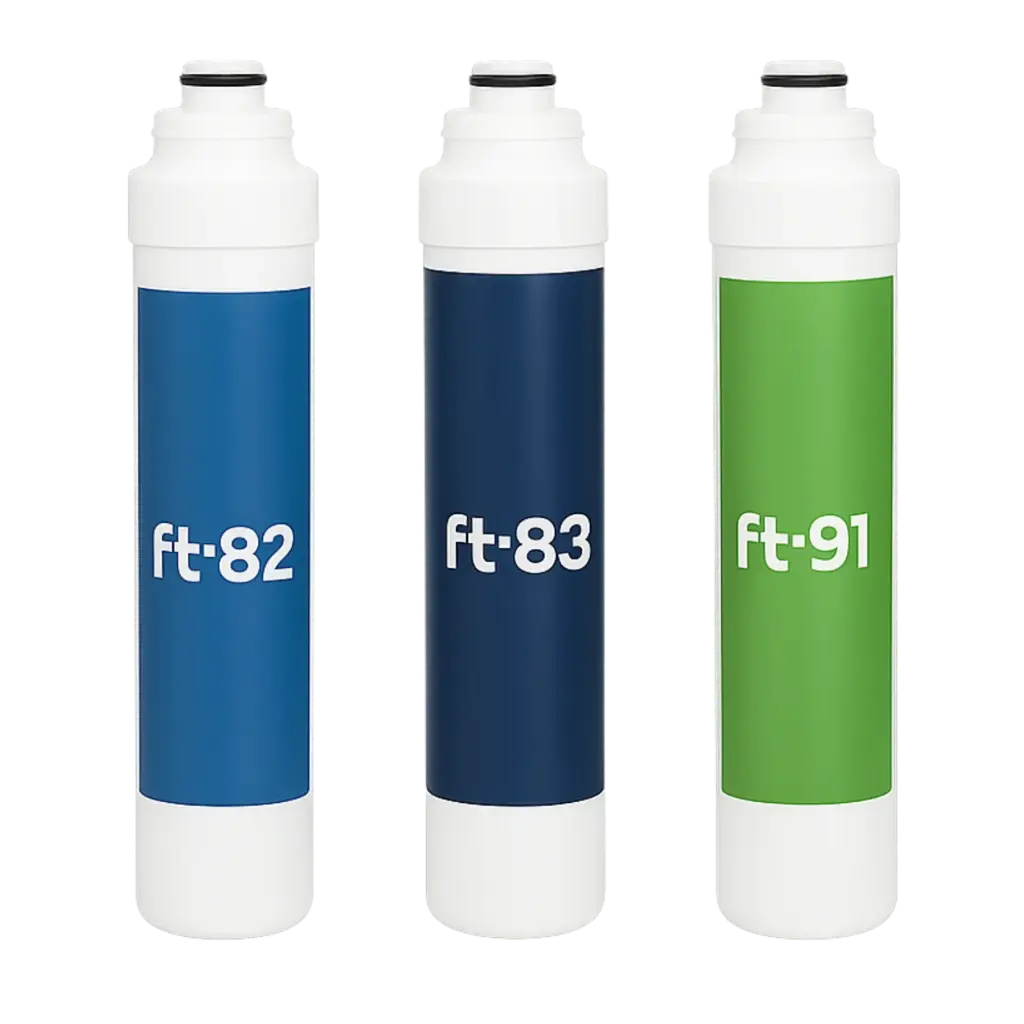 AORA Ersatzfilter für FT-LINE 3 Aktivkohle Wasserfilter mit UF - Filtration