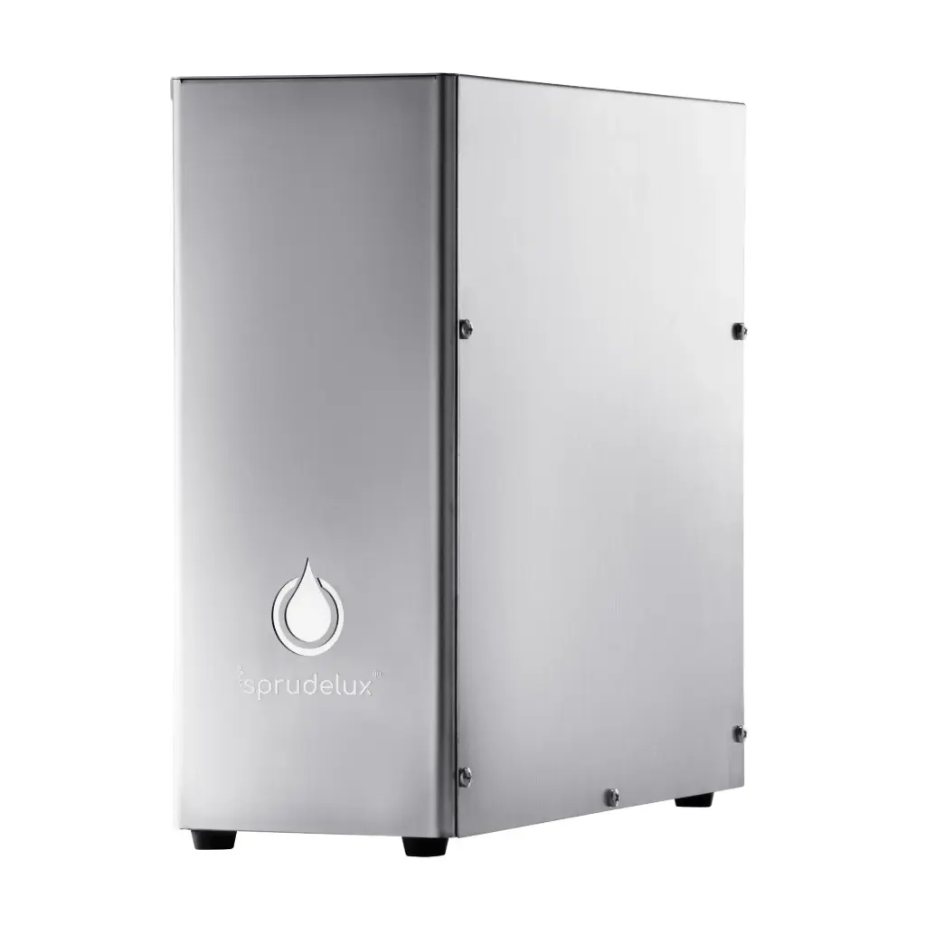 SPRUDELUX® INOX SILENT - Premium Sprudelanlage | hoher CO2 Gehalt | geräuscharm | Edelstahl | Made in Italy 🇮🇹