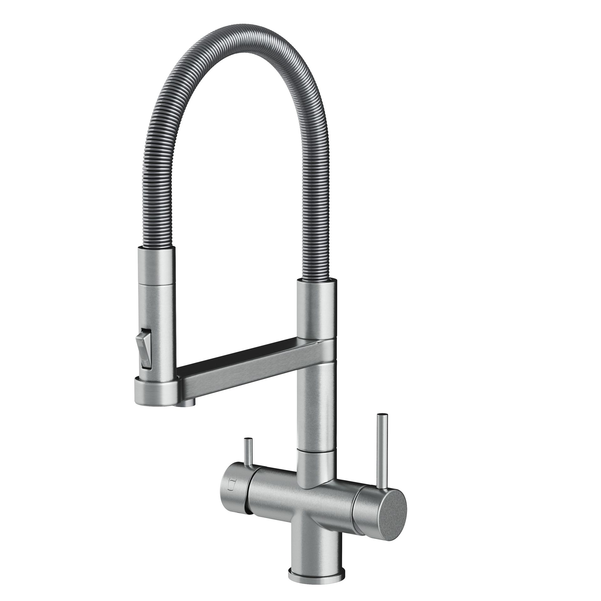 Armatur: 5-Wege STATEMENT Edelstahl