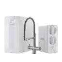 SPRUDELUX® POWER SODA Osmose - Premium Untertisch-Sprudelanlage | 20 L/Std. | höchster CO2 Gehalt | kompakt & leistungsstark | Made in Italy | mit GT600