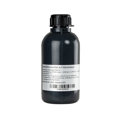 250 ml Desinfektionsmittel für Tafelwasseranlagen, Wasserspender, Wassersprudler aller Art